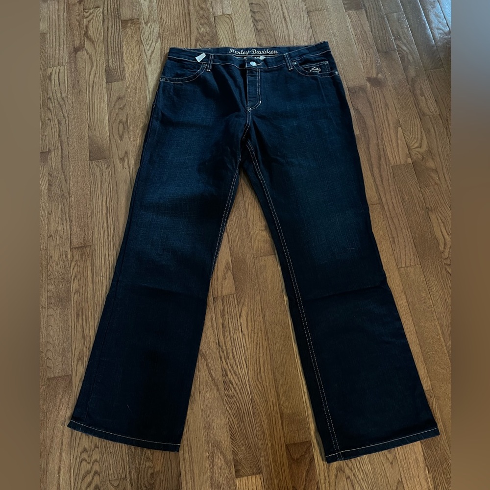 Harley Davidson flare jeans size 16